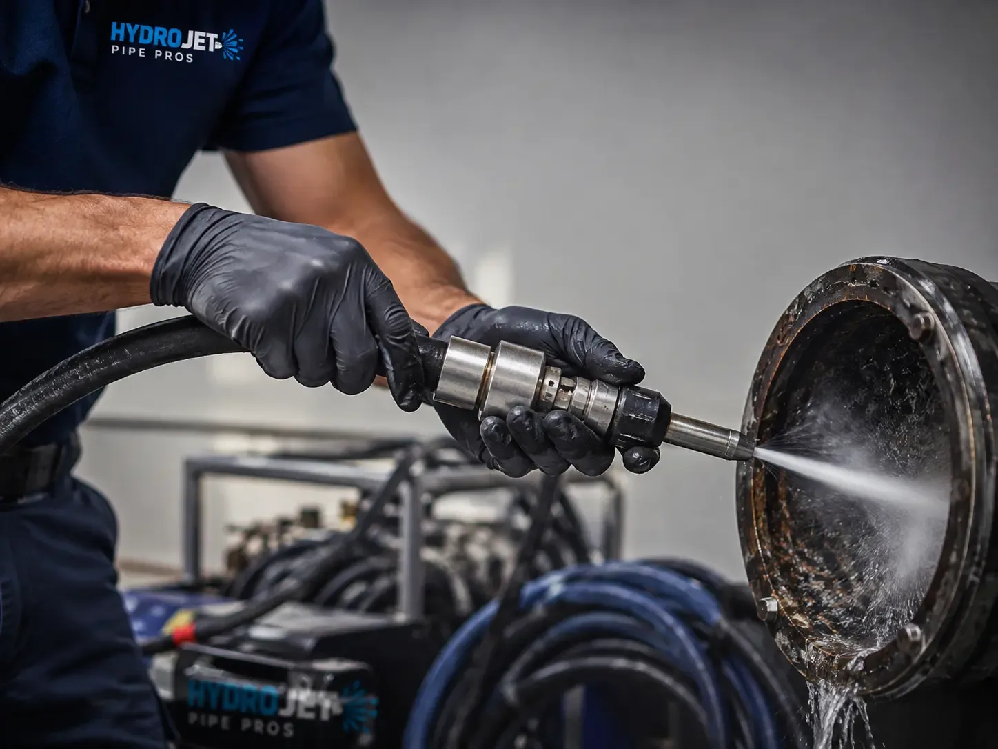 Hydro Jet Pipe Descaling in Hereford, OR